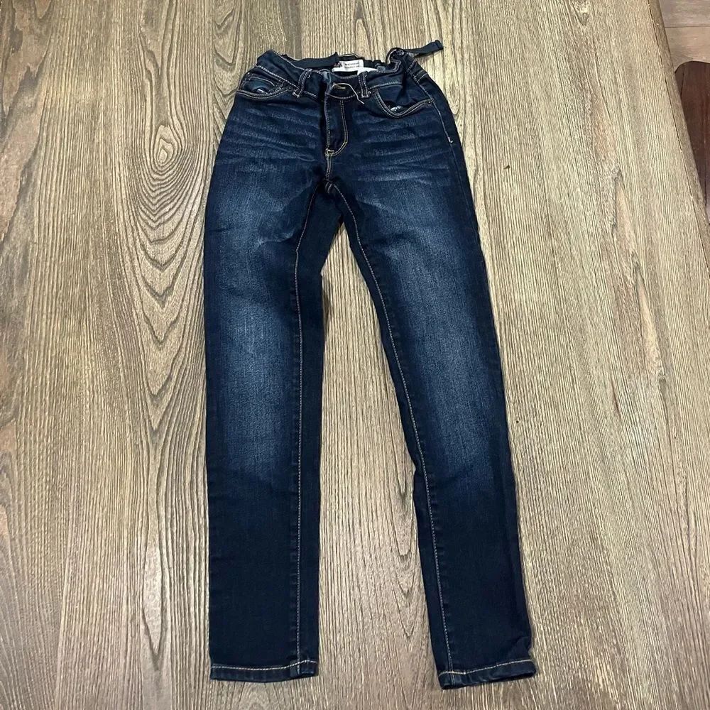 Levi's Boys 710 Super Skinny Performance Jeans Denim Dark Wash Blue Size 10